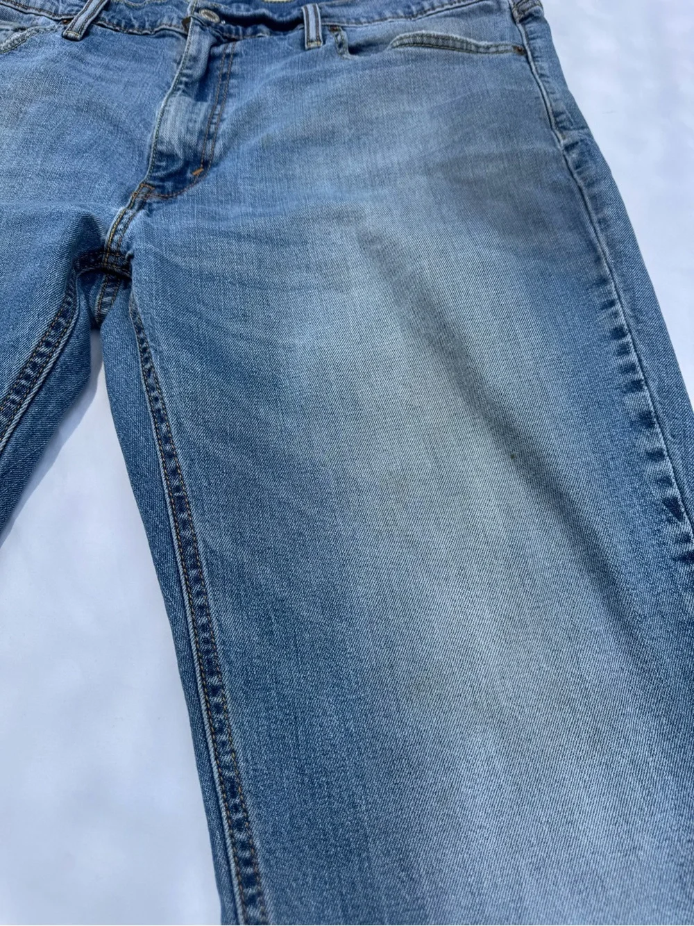 Levi's Light Blue Relaxed Straight Jeans